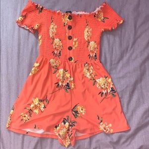 floral romper